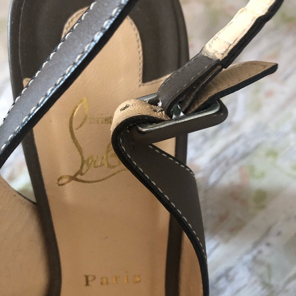 CHRISTIAN LOUBOUTIN 💯% authentic strassed heel🌈 - Picture 11 of 16